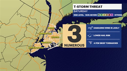 Storm watch: Smoke & strong storms expected today in Brooklyn
