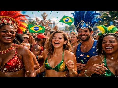 🎊 Rio Carnival 2026 LIVE | Annual Street Parade in Brazil