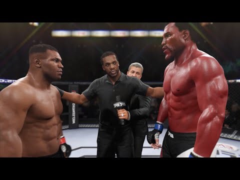 Mike Tyson vs. Giga Machine - EA Sports UFC 2 - Epic Fight