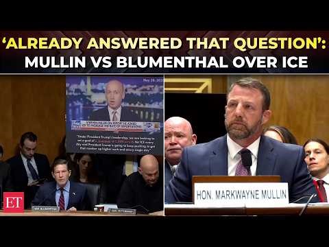 'Don't put WORDS in my mouth': Mullin clashes with Blumenthal over Pretti killing at Senate hearing