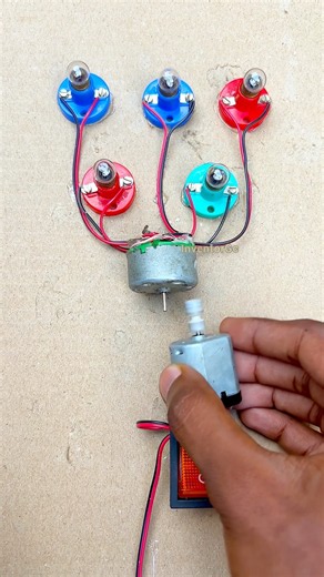 I Powered 5 Mini Tungsten Bulbs With a High-Speed DC Motor! ⚡