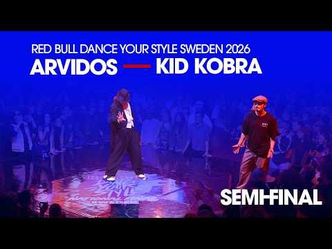 Arvidos vs Kid Kobra [Top4] // Stance x Red Bull Dance Your Style Sweden