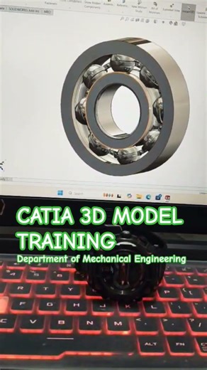 CATIA V5 3D Modeling Training | #ugi #Mechanical #automobile #ucer Industry-Oriented Workshop