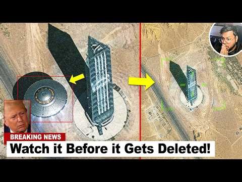 UFO Spotted Over Area 51 in Google Earth‼️😱 UFO Sightings 2026...