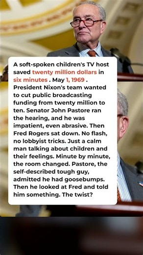 Mister Rogers Saved $20 Million for Public TV in Just Six Minutes