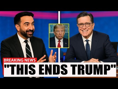 Trump LOSES IT After Stephen Colbert & Zohran Mamdani DROP Trump’s Hidden Truth LIVE