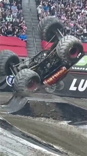 CRAZY RACING CRASH! Excaliber Monster Truck | Seattle Monster Jam
