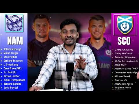 NAM vs SCO ICC T20 World Cup 2023-27 97th Match Prediction| Namibia vs Scotland 97th Match #namvssco
