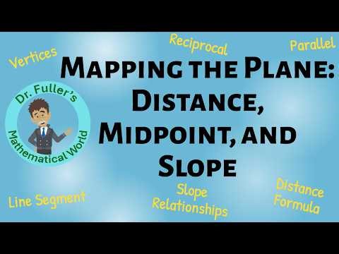 15 - Mapping the Plane: Distance, Midpoint, and Slope (Grades 9+)