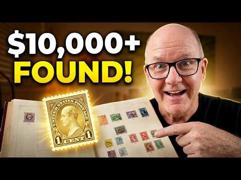 Most Valuable Deceased Estate Stamp Collection😱 Worth $10,000+ | Philatelist's Dream Find!