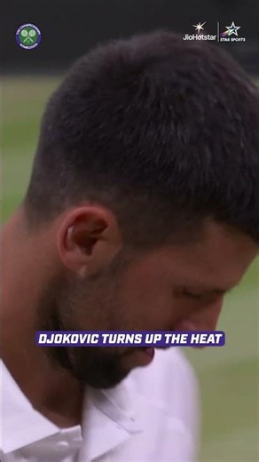 Ace. Djokovic. | #Wimbledon 2026