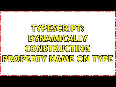 Typescript: dynamically constructing property name on type