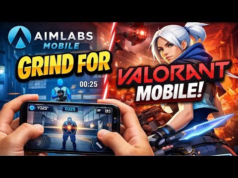 New Here? SUBSCRIBE 🔔 Aimlabs Mobile Live Grind for Valorant Mobile 🔥 #GamingLive #gaming #valorant