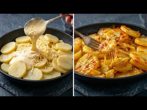 Cheesy Potato Recipes That Melt in Your Mouth 🤯🔥