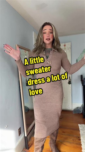 Sweater Dress Outfit Ideas — Cozy Sweater Dress Styling (Fall)