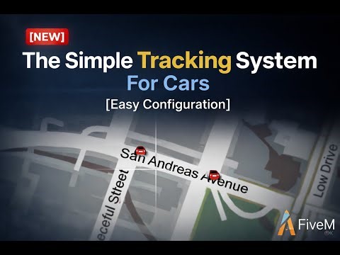 [NEW] FiveM - The Simple Tracking System For Cars [Easy Configuration] [The Digital FiveM] (ESX)