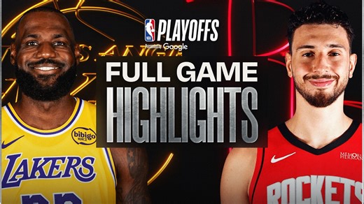 #4 LAKERS at #5 ROCKETS | FULL GAME 3 HIGHLIGHTS | April 24, 2026