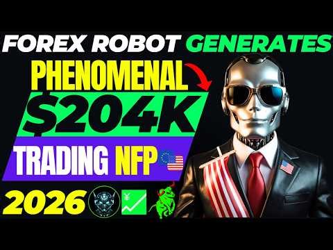 💪 Forex Robot Generates $204,664 Profits – Trading NFP! 💼