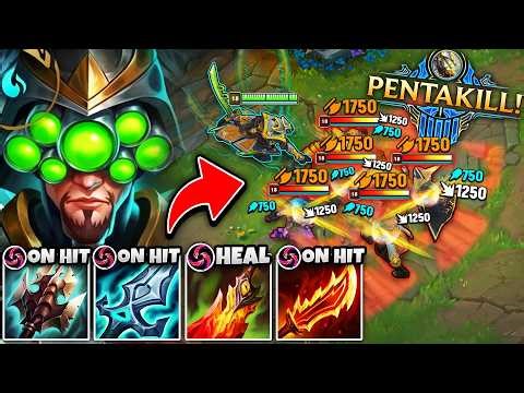 I COPIED THE RANK 1 MASTER YI BUILD AND OH MY GOD IS IT BROKEN... (1V5 PENTAKILL)