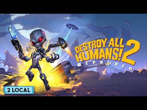 Destroy All Humans! 2 - Reprobed - CO-OP Game