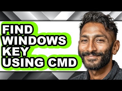 How to Find Windows Key Using Cmd (only Way)