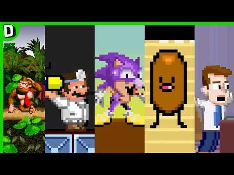 Donkey Kong Country! Dr. Mario! Sonic Cosplay & More! - Dorkly Bits Grab Bag #28