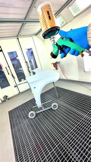 Car Hood and Fender Painting Process