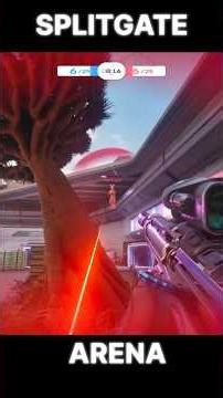 WHAT IN THE... (Splitgate Gameplay) 💥 #splitgate #clips #arena