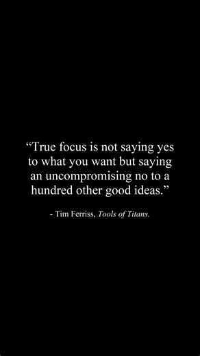 The Uncompromising No #Mastery
