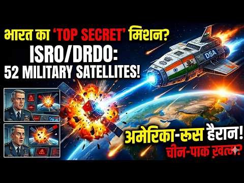 America Russia Hairan! India's 52-Satellite Secret Space Force | ISRO DRDO Masterstroke