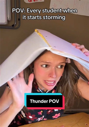 Thunder POV: Why storms feel scarier at school
