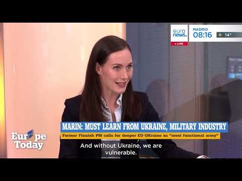 Marin: "Russia is an enemy, they're attacking a European country and violating international law"