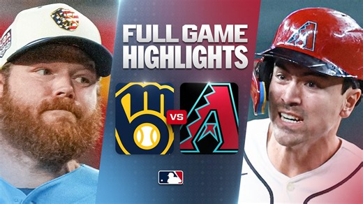 BREWERS vs. D-BACKS: Official Full Game Highlights (July 4) | 2026 MLB Season