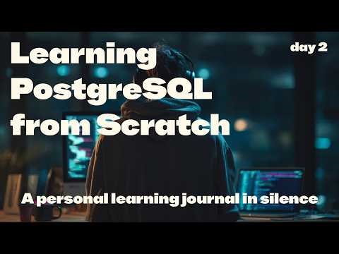 Learning PostgreSQL from Scratch | Day 2 | RoadMap development