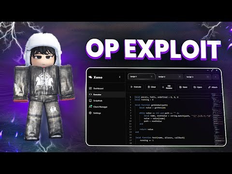 Roblox Executor "Xeno" Best Working Web Exploit, Script & NO KEY for Roblox [100% UNC]