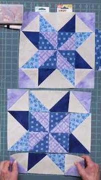 Follow along with Jen as she creates flying geese for our Morning Blooms Patchwork Quilt! #quilting