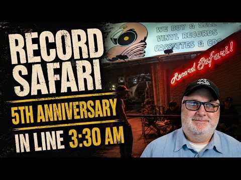 I Got in Line at 3:30 AM for Record Safari’s 5th Anniversary Sale