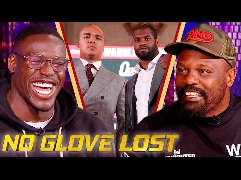 “He’s got a screw loose” | Chisora & Riakporhe on Wardley v Dubois | No Glove Lost