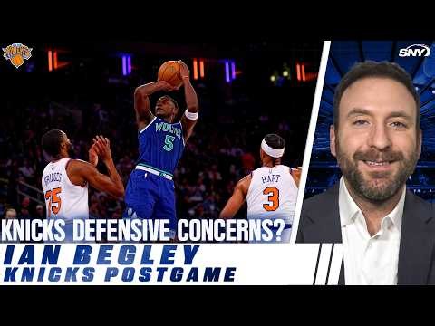 Ian Begley on Knicks' defensive struggles as they remain winless in the preseason | SportsNite