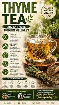 Thyme Tea Benefits: The Ancient Herb for Respiratory & Natural Wellness