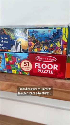 Melissa & Doug | Kids Floor Puzzles | National Puzzle Month
