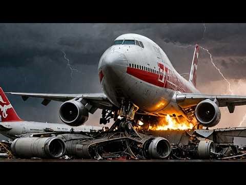 BOEING 747 Engine Failure Causes Deadly CRASH