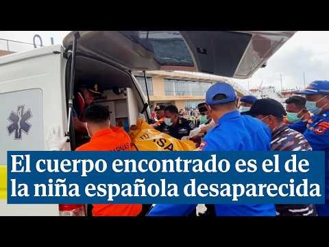 El cadáver recuperado en Indonesia es el de la hija de la española superviviente