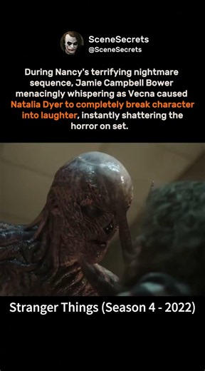 Vecna Menacingly Whispering Made Natalia Dyer Burst Out LAUGHING! 💀😂 | Stranger Things