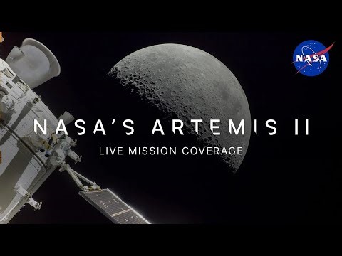 WATCH LIVE: NASA's Artemis Record-Breaking Lunar Flyby | Live Views from Orion Artemis II | Moon