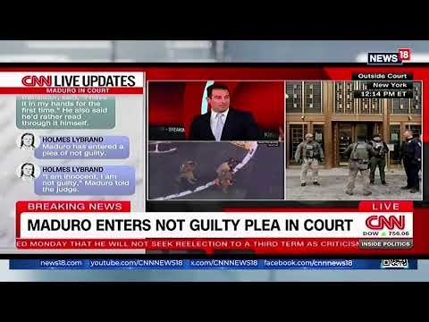LIVE | Venezuela's Nicolás Maduro Taken To New York Court; Appears To Limp, His Wife Looks Drained