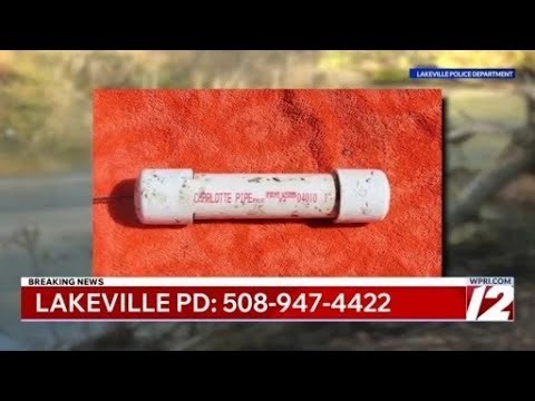 Lakeville police investigating after pipe bomb found near pond