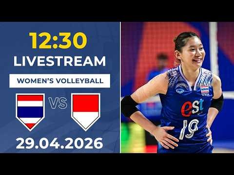 🏐 Thailand vs Indonesia | Women's Volleyball | UNSTOPPABLE THAILAND! Destroys Indonesia