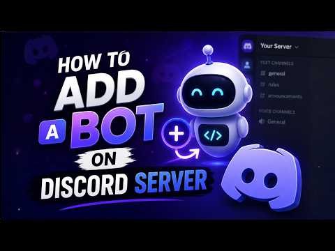 How To Add Bots on Your Discord Server (2026) | Complete Guide for Windows, Iphone, Mac