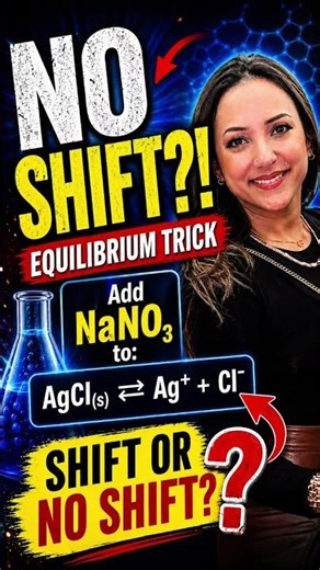 Most students get this wrong 😳 Shift or NO shift? Learn Chem 30 fast 👇 #chemistryviews #chemistry